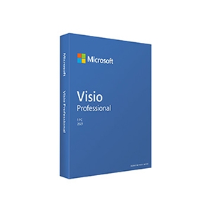 MICROSOFT Visio Pro 2021 Win All Lng PK Lic Online DwnLd C2R NR D87-07606
